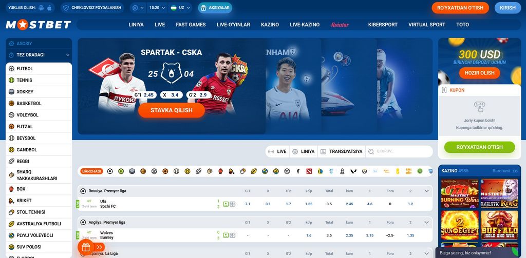Mostbet-də necə qeydiyyatdan keçmək və oynamağa başlamaq olar?