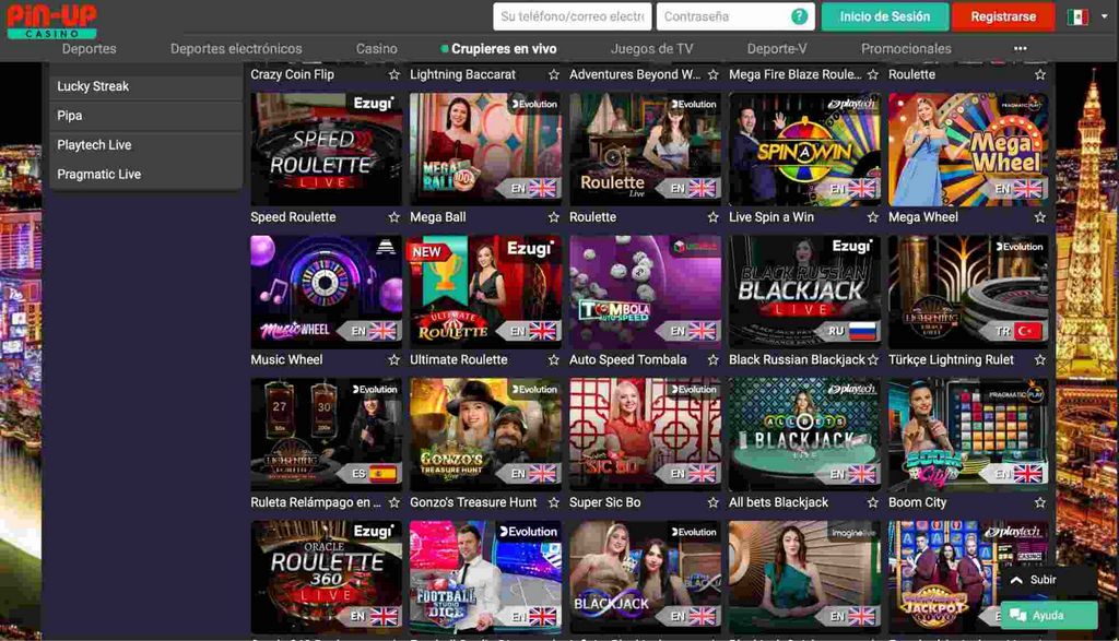 Pin-up Casino site