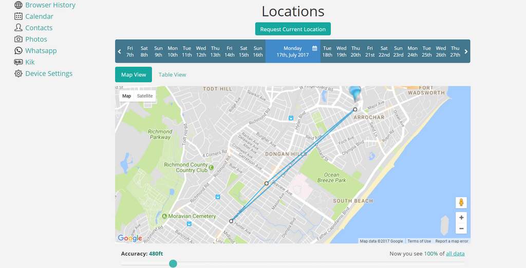 Pumpic Surveillance Application: Parental Control for apple iphone and Android