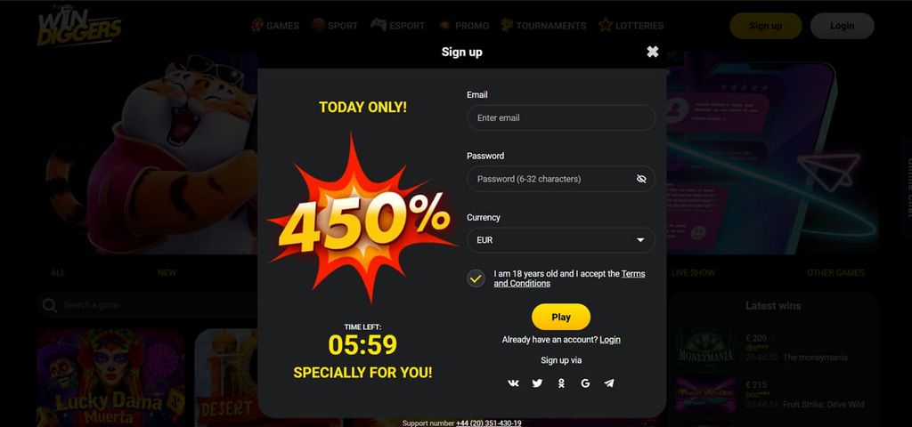 Discover a World of Exhilaration: Win Diggers Online Casino Games