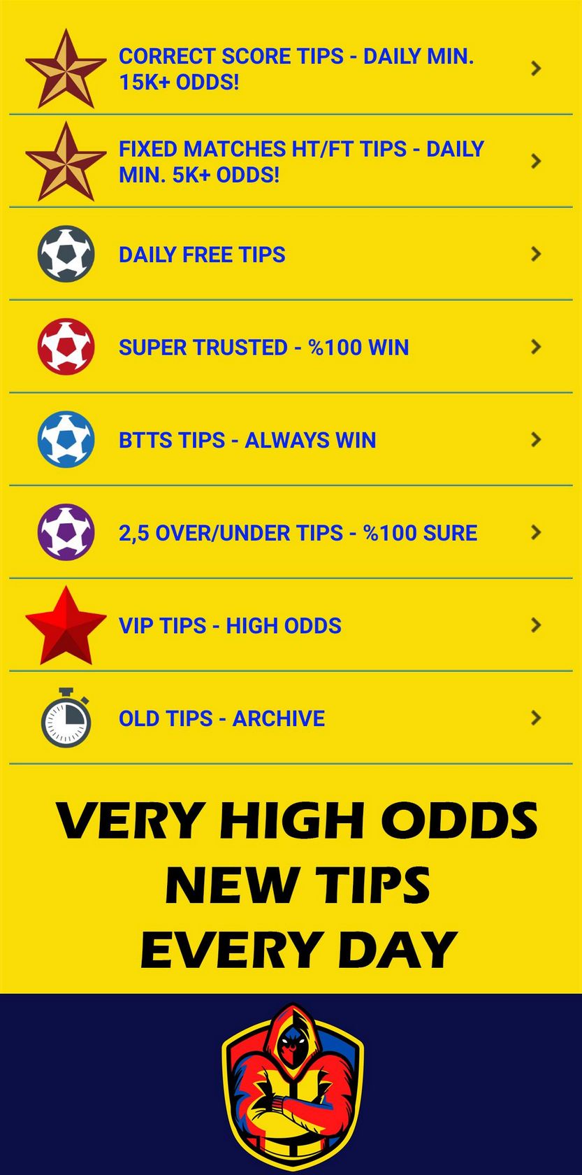 Football Betting Tips: Full-Time Outcome Data