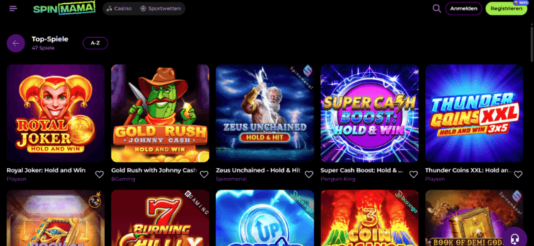 Spinmama Casino - Twój Raj Gier Online